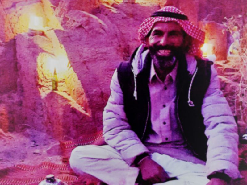 Bedouin guide Musallem at the Adventure Travel Film Festival